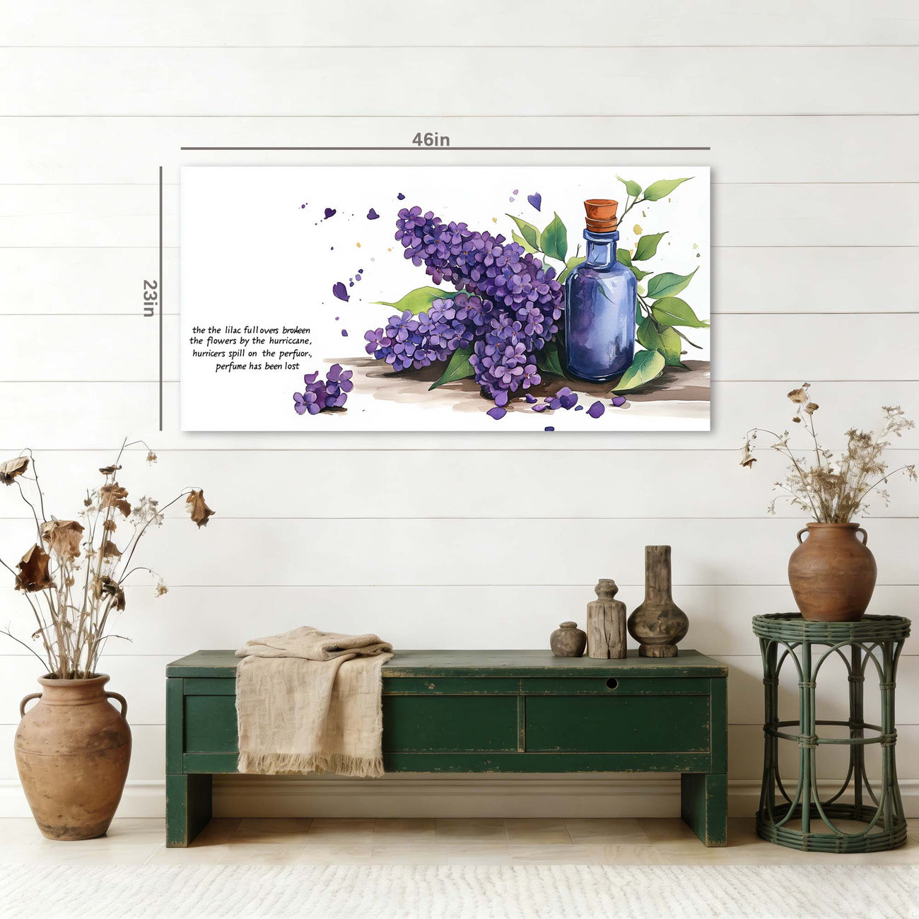 Blue Wildlife Nature Wall Art Art Deco Painting Prints Canvas Artwork Living Room Family Bedroom Office Decor