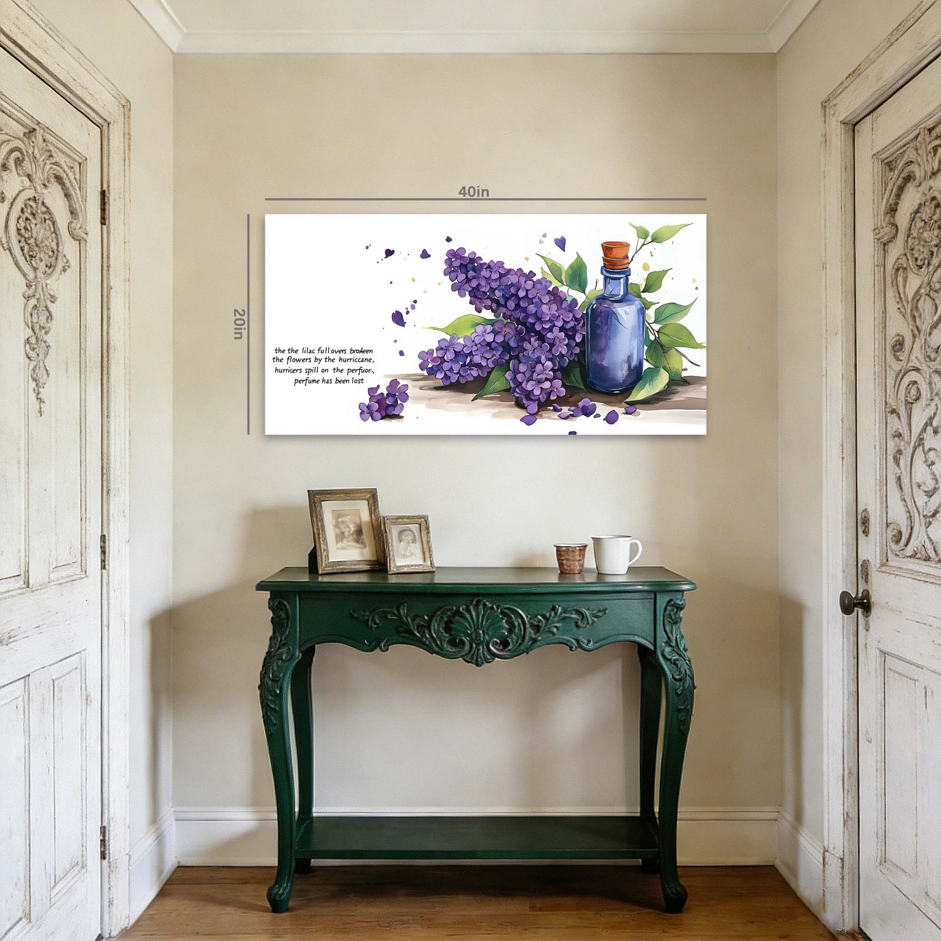 Blue Wildlife Nature Wall Art Art Deco Painting Prints Canvas Artwork Living Room Family Bedroom Office Decor