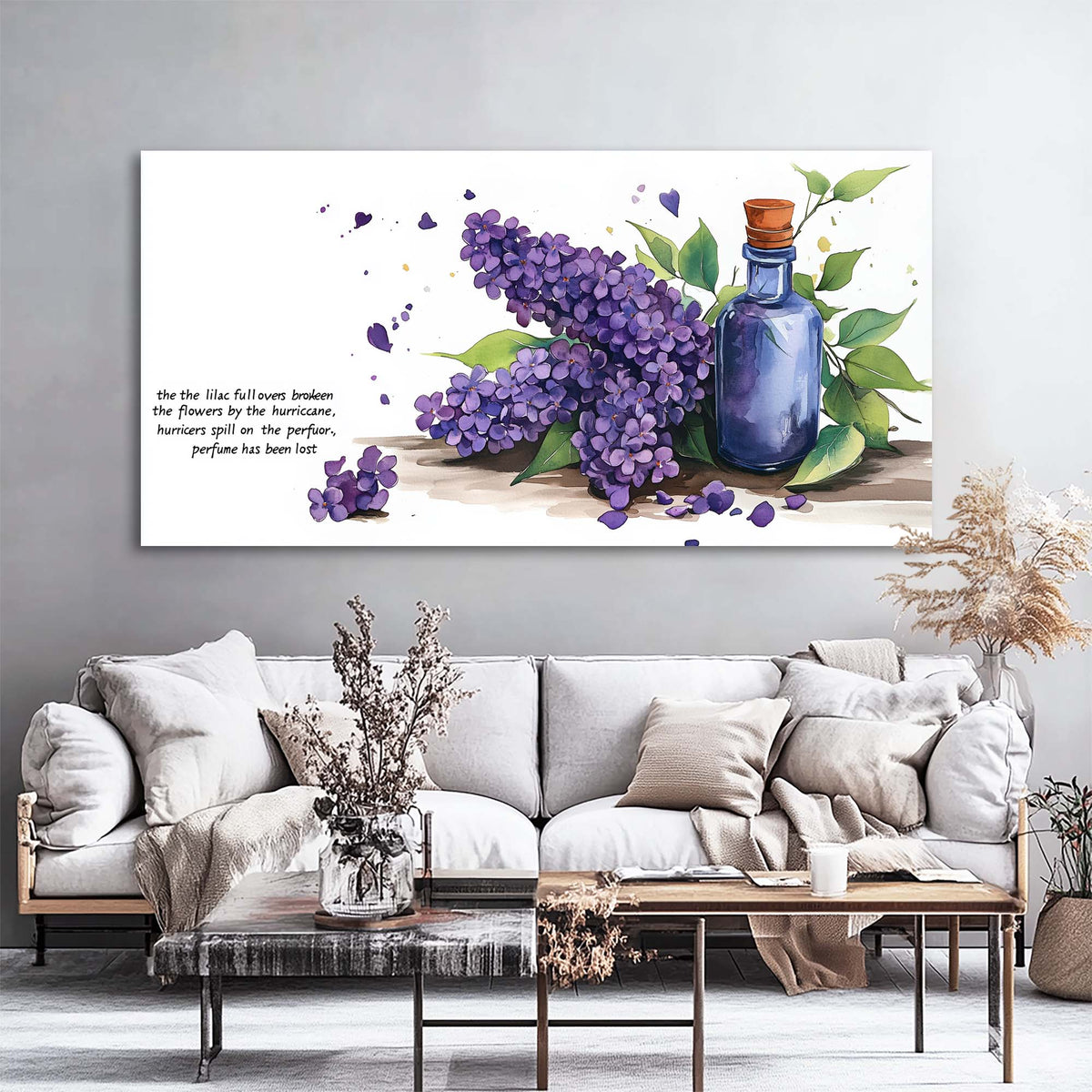 Blue Wildlife Nature Wall Art Art Deco Painting Prints Canvas Artwork Living Room Family Bedroom Office Decor