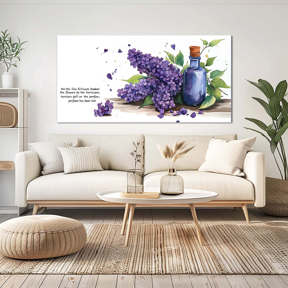 Blue Wildlife Nature Wall Art Art Deco Painting Prints Canvas Artwork Living Room Family Bedroom Office Decor