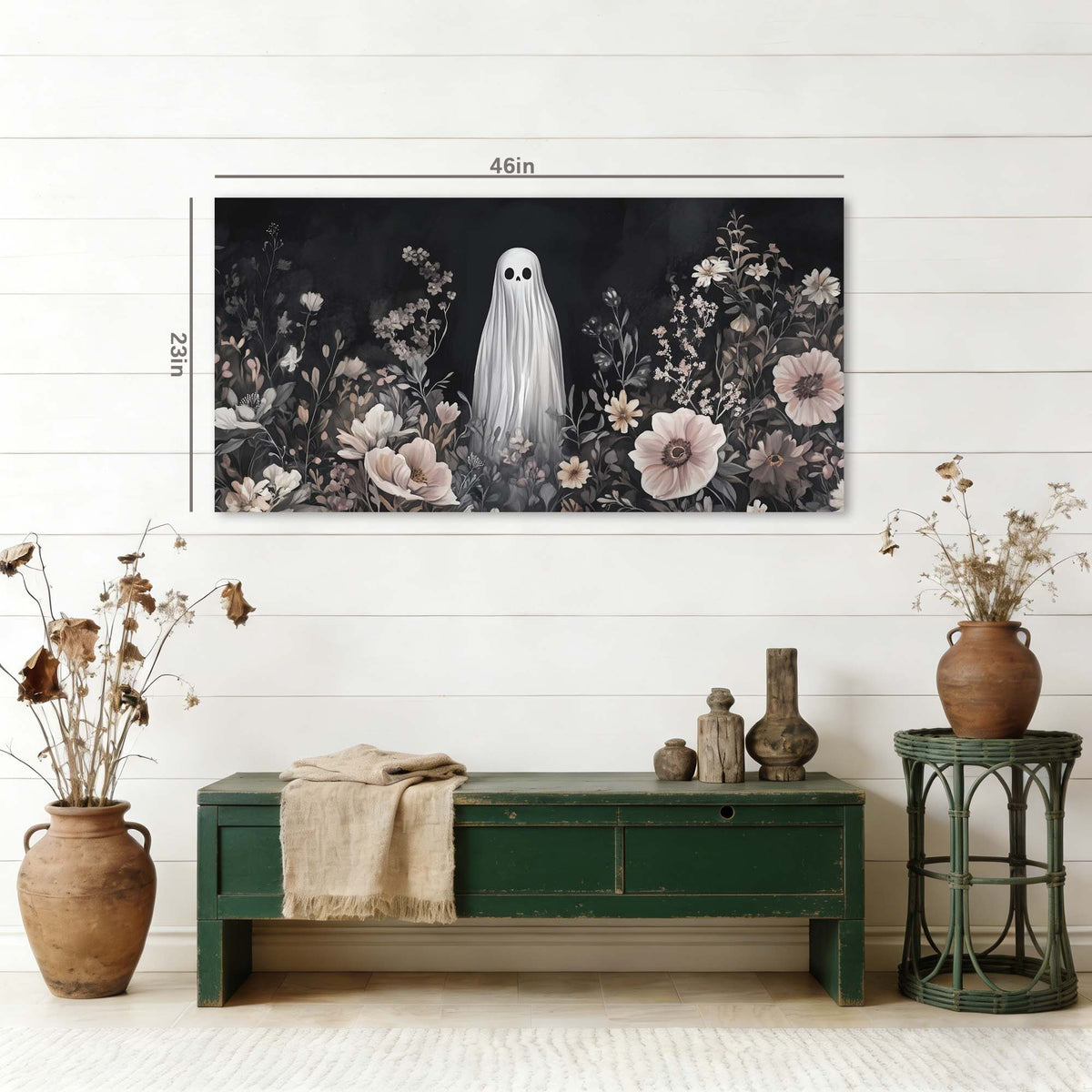 Pink Floral Wall Art for Living Room Canvas Painting Prints Art Deco Artwork Office Bedroom Decor