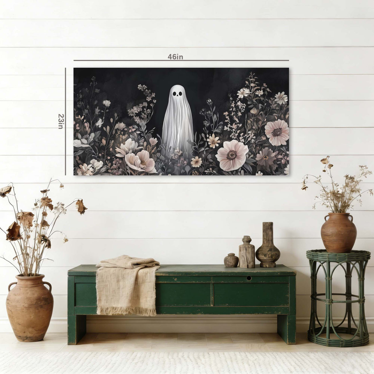 Pink Floral Wall Art for Living Room Canvas Painting Prints Art Deco Artwork Office Bedroom Decor