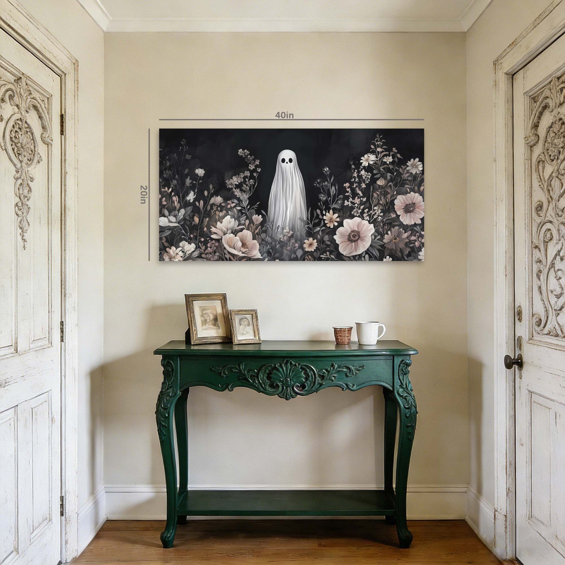 Pink Floral Wall Art for Living Room Canvas Painting Prints Art Deco Artwork Office Bedroom Decor
