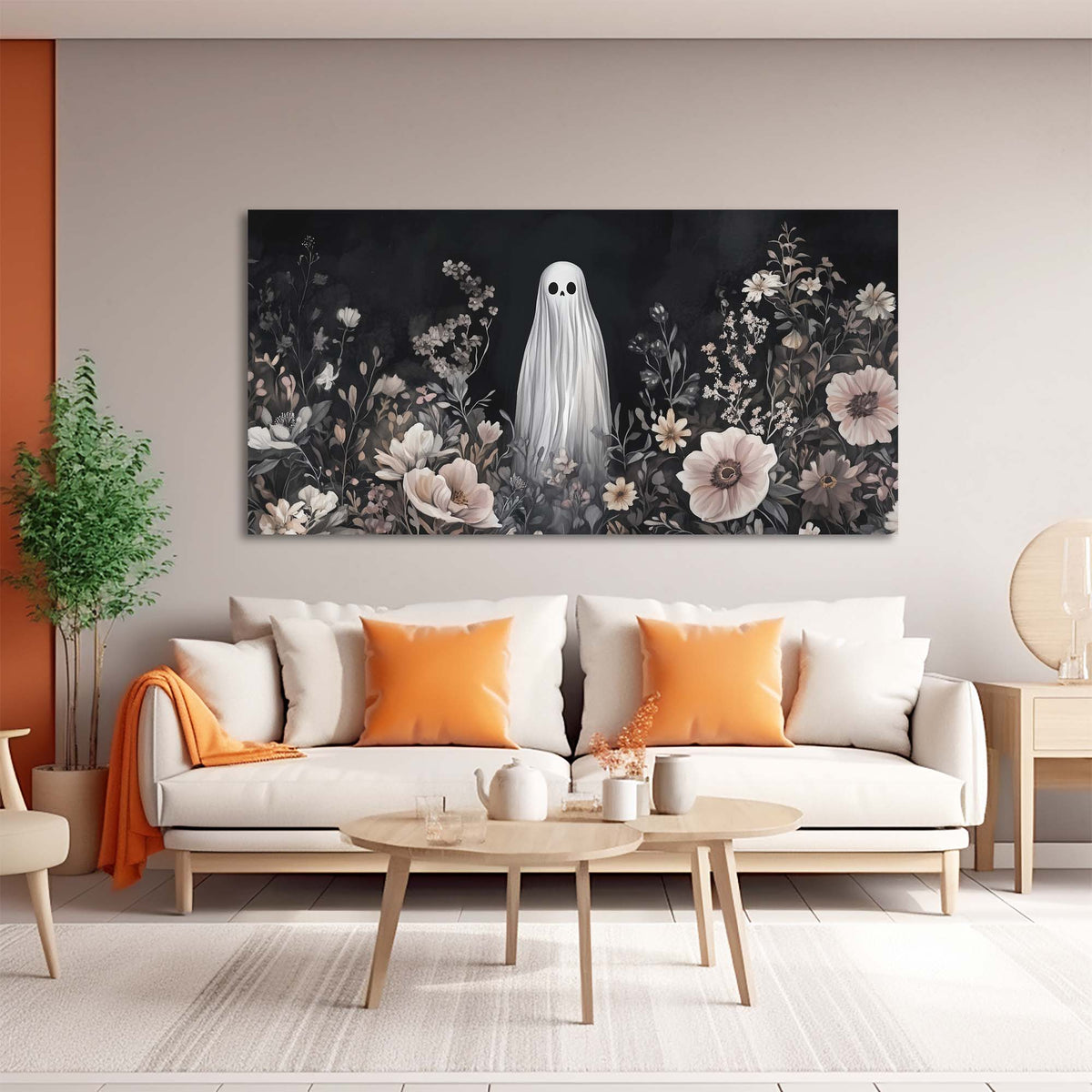 Pink Floral Wall Art for Living Room Canvas Painting Prints Art Deco Artwork Office Bedroom Decor