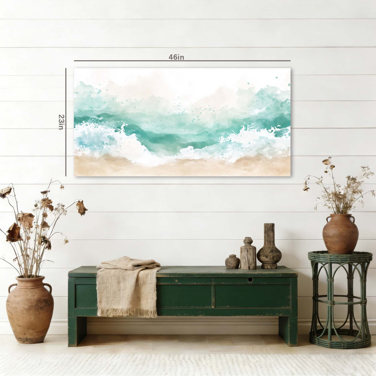 Beige Wildlife Nature Wall Art Modern Canvas Painting Prints Artwork Office Hallway Bedroom Living Room Decor