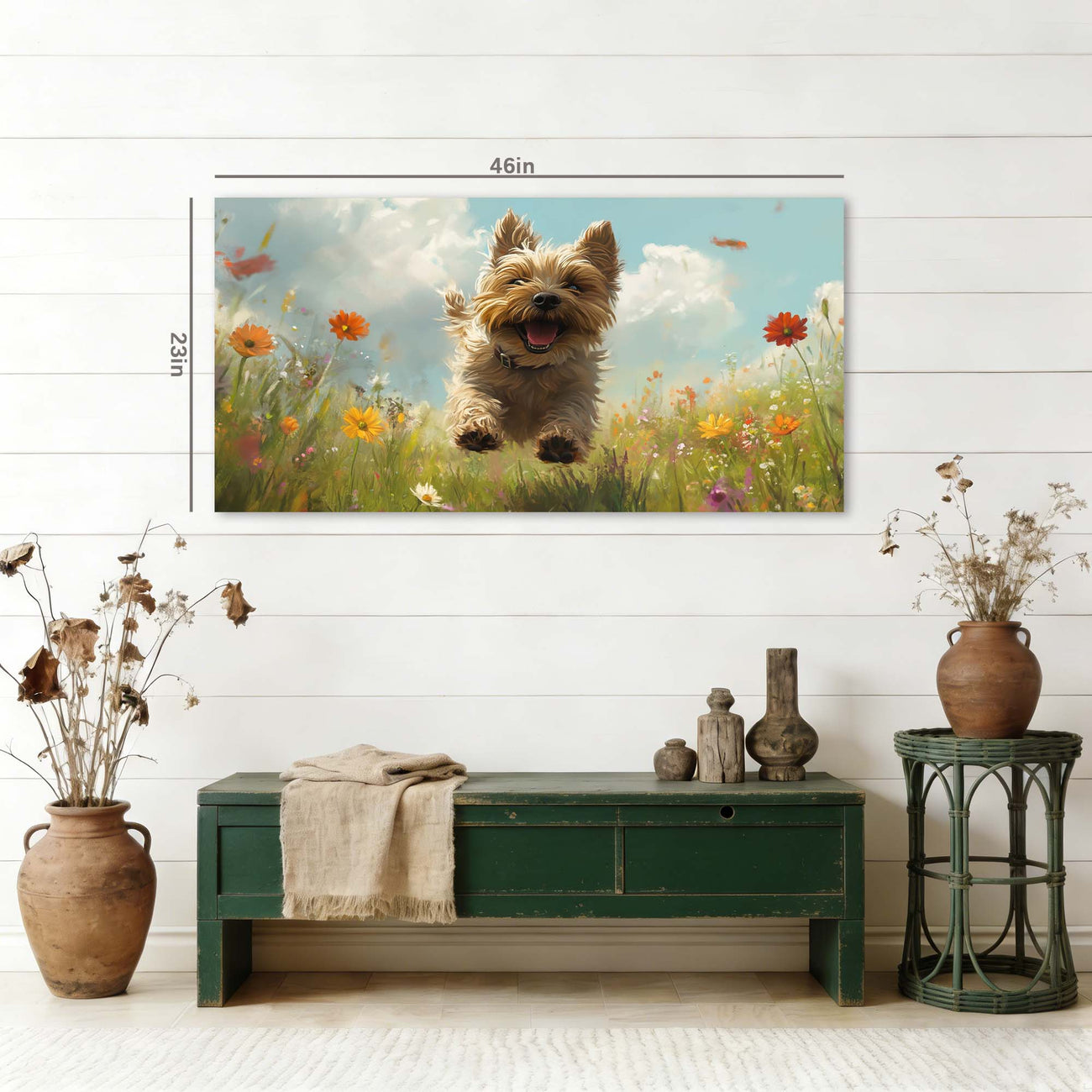 Red Spring Nature Wall Art Art Deco Painting Prints Canvas Artwork Living Room Family Bedroom Office Decor