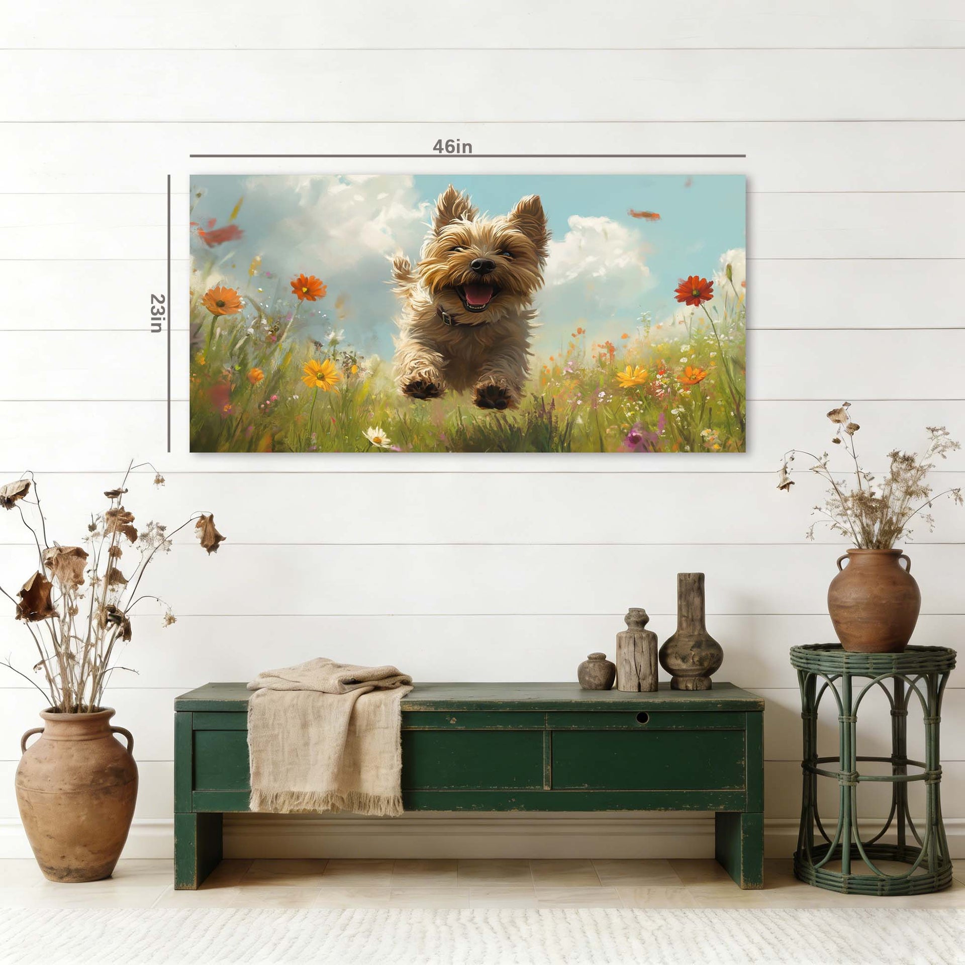 Red Spring Nature Wall Art Art Deco Painting Prints Canvas Artwork Living Room Family Bedroom Office Decor