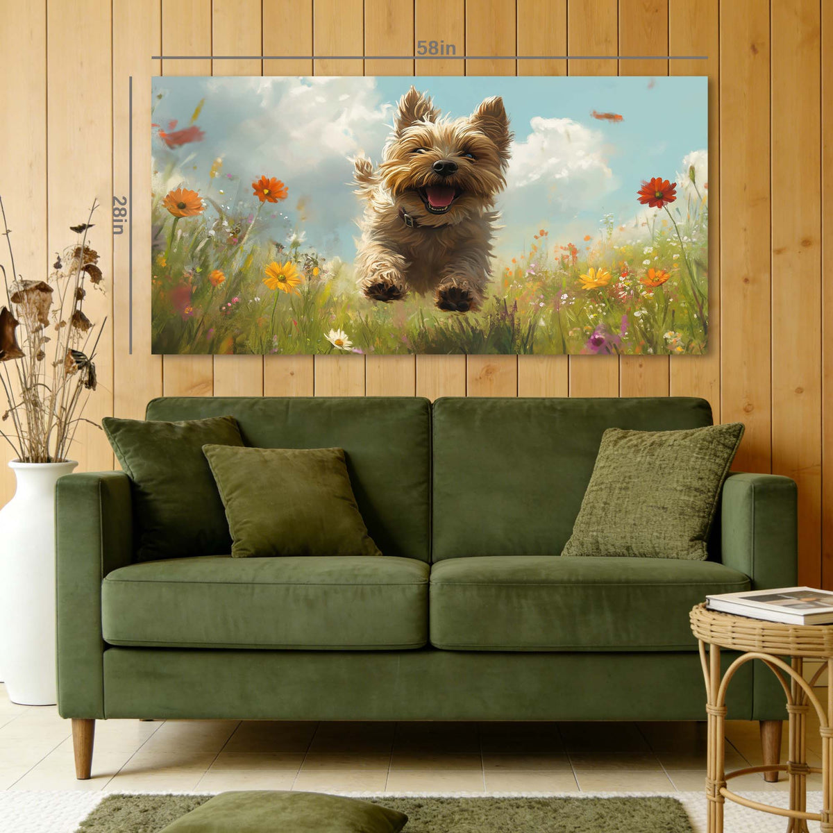 Red Spring Nature Wall Art Art Deco Painting Prints Canvas Artwork Living Room Family Bedroom Office Decor