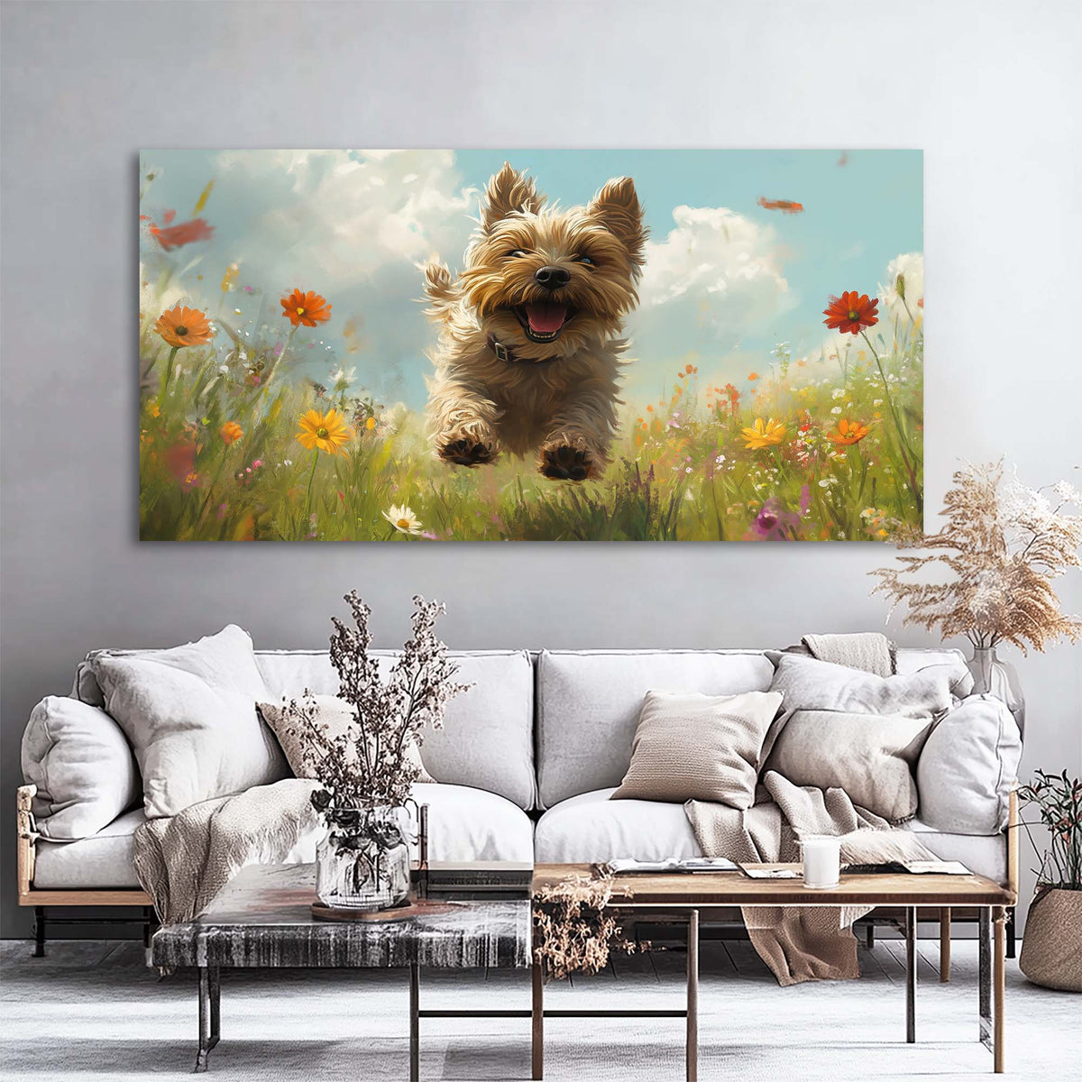 Red Spring Nature Wall Art Art Deco Painting Prints Canvas Artwork Living Room Family Bedroom Office Decor