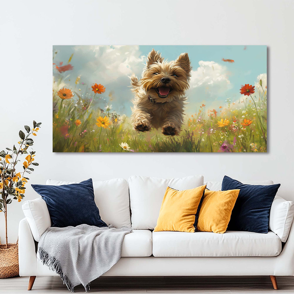 Red Spring Nature Wall Art Art Deco Painting Prints Canvas Artwork Living Room Family Bedroom Office Decor