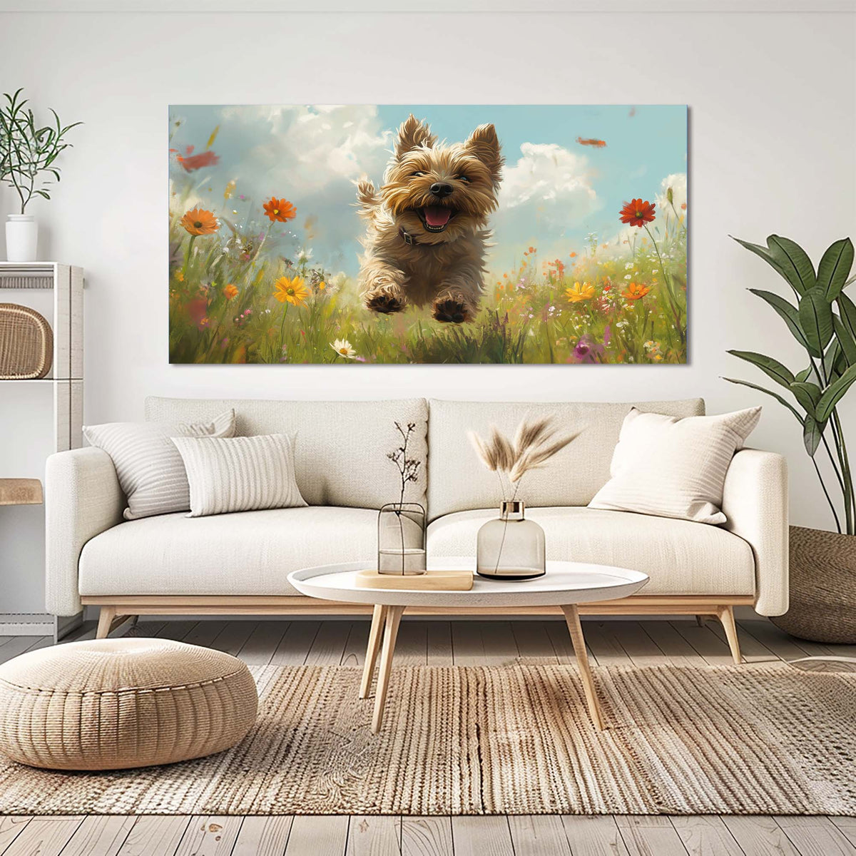 Red Spring Nature Wall Art Art Deco Painting Prints Canvas Artwork Living Room Family Bedroom Office Decor