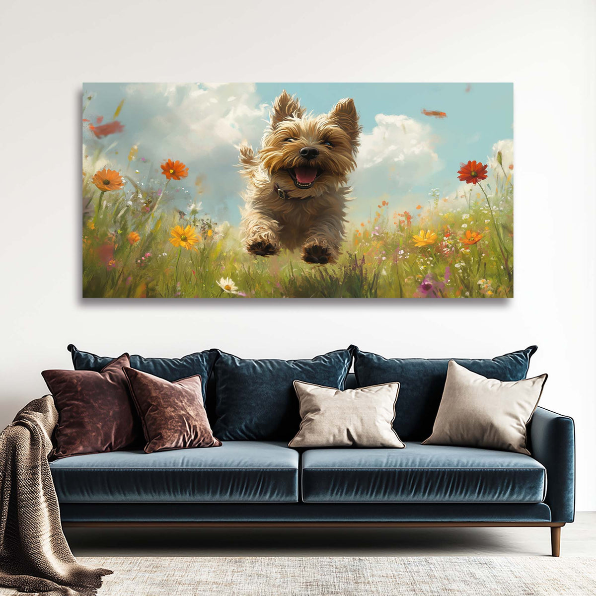 Red Spring Nature Wall Art Art Deco Painting Prints Canvas Artwork Living Room Family Bedroom Office Decor