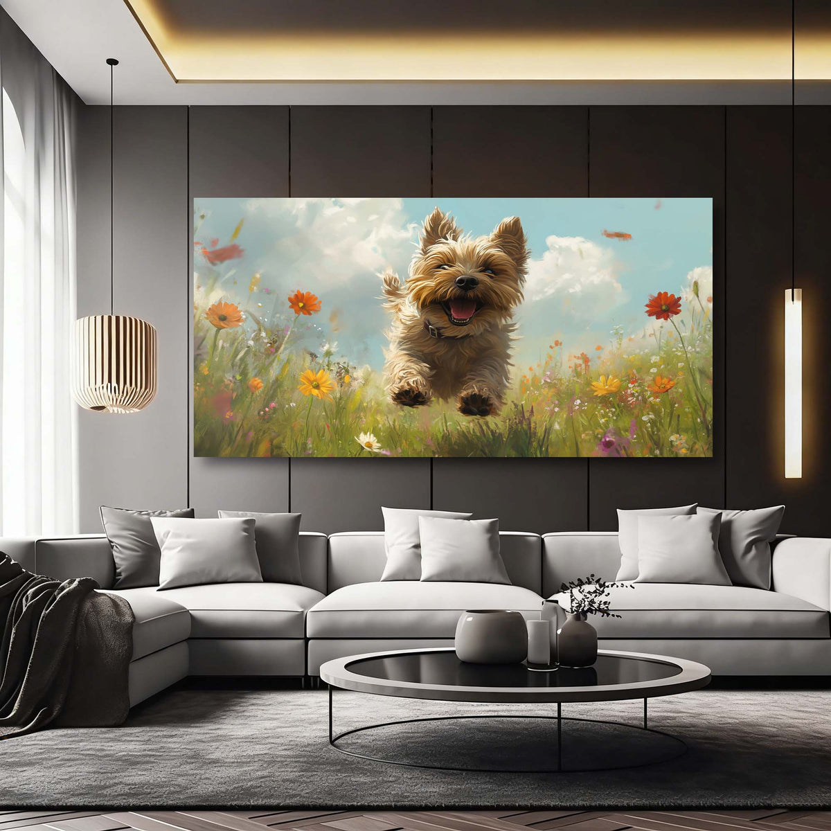 Red Spring Nature Wall Art Art Deco Painting Prints Canvas Artwork Living Room Family Bedroom Office Decor