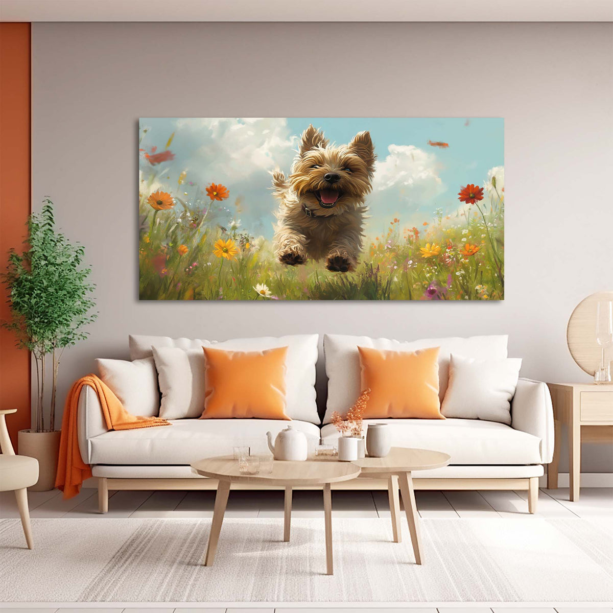 Red Spring Nature Wall Art Art Deco Painting Prints Canvas Artwork Living Room Family Bedroom Office Decor
