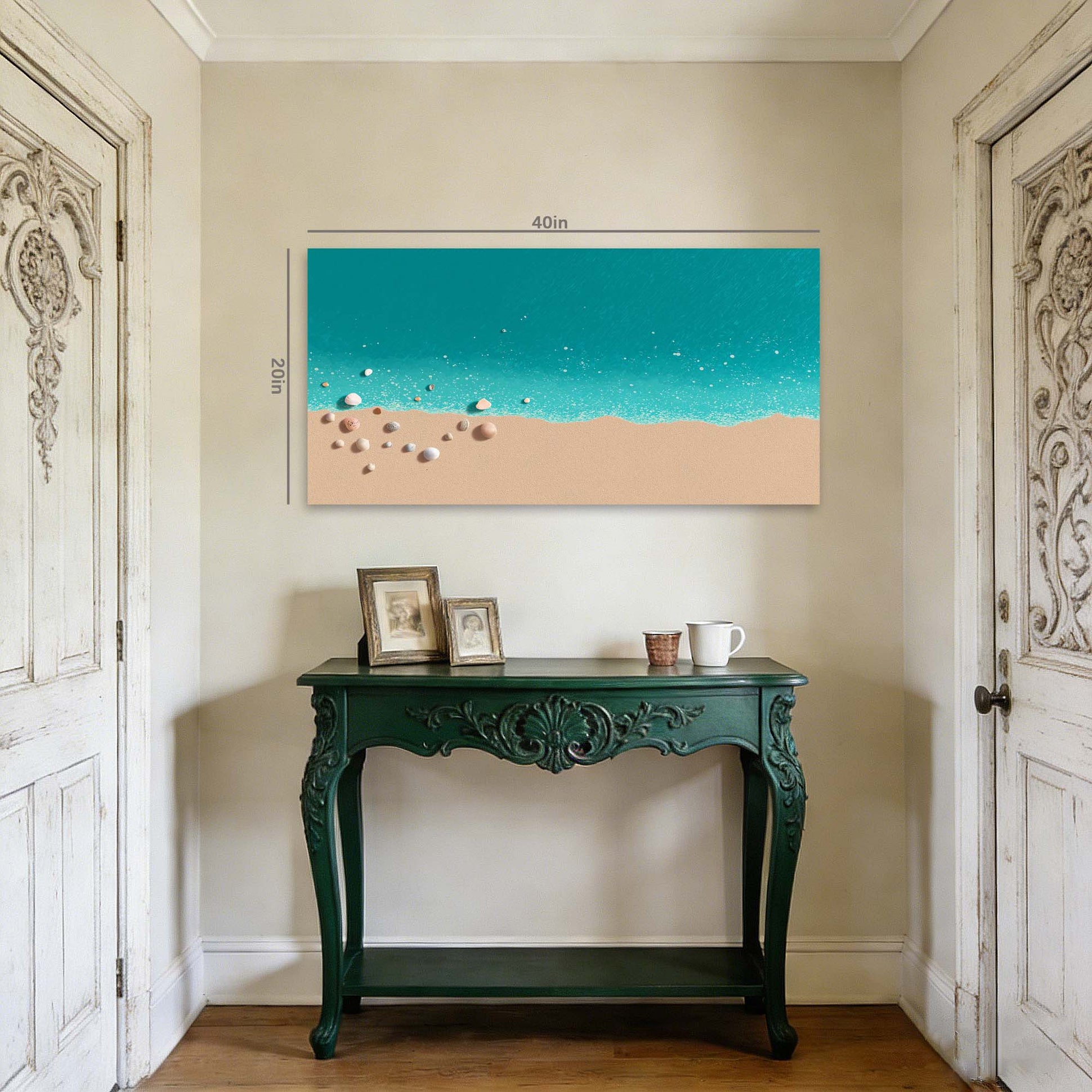 Beige Wildlife Nature Canvas Wall Art for Living Room Prints Artwork Bedroom Office Decor