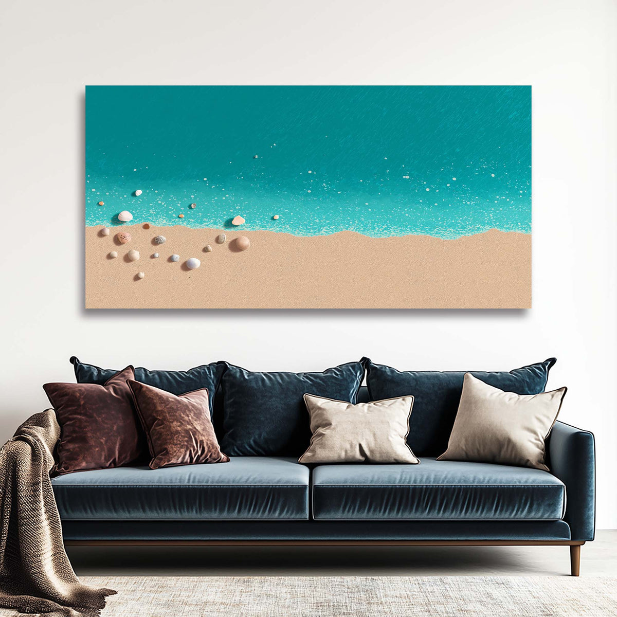 Beige Wildlife Nature Canvas Wall Art for Living Room Prints Artwork Bedroom Office Decor