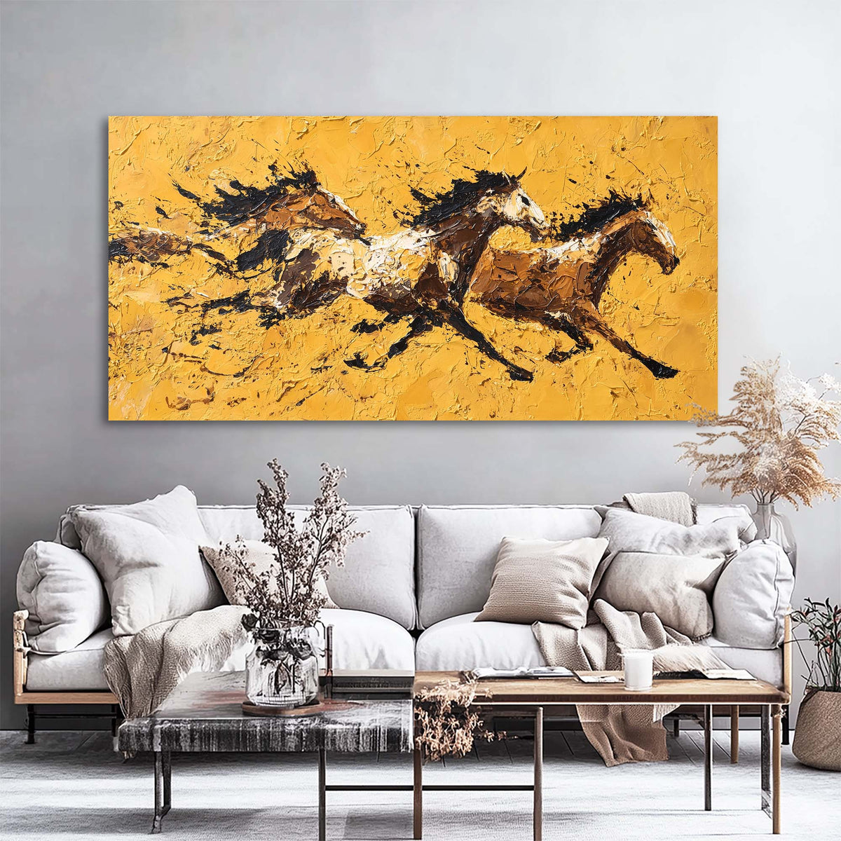 Black Rustic Nature Canvas Wall Art for Living Room Prints Artwork Bedroom Office Decor