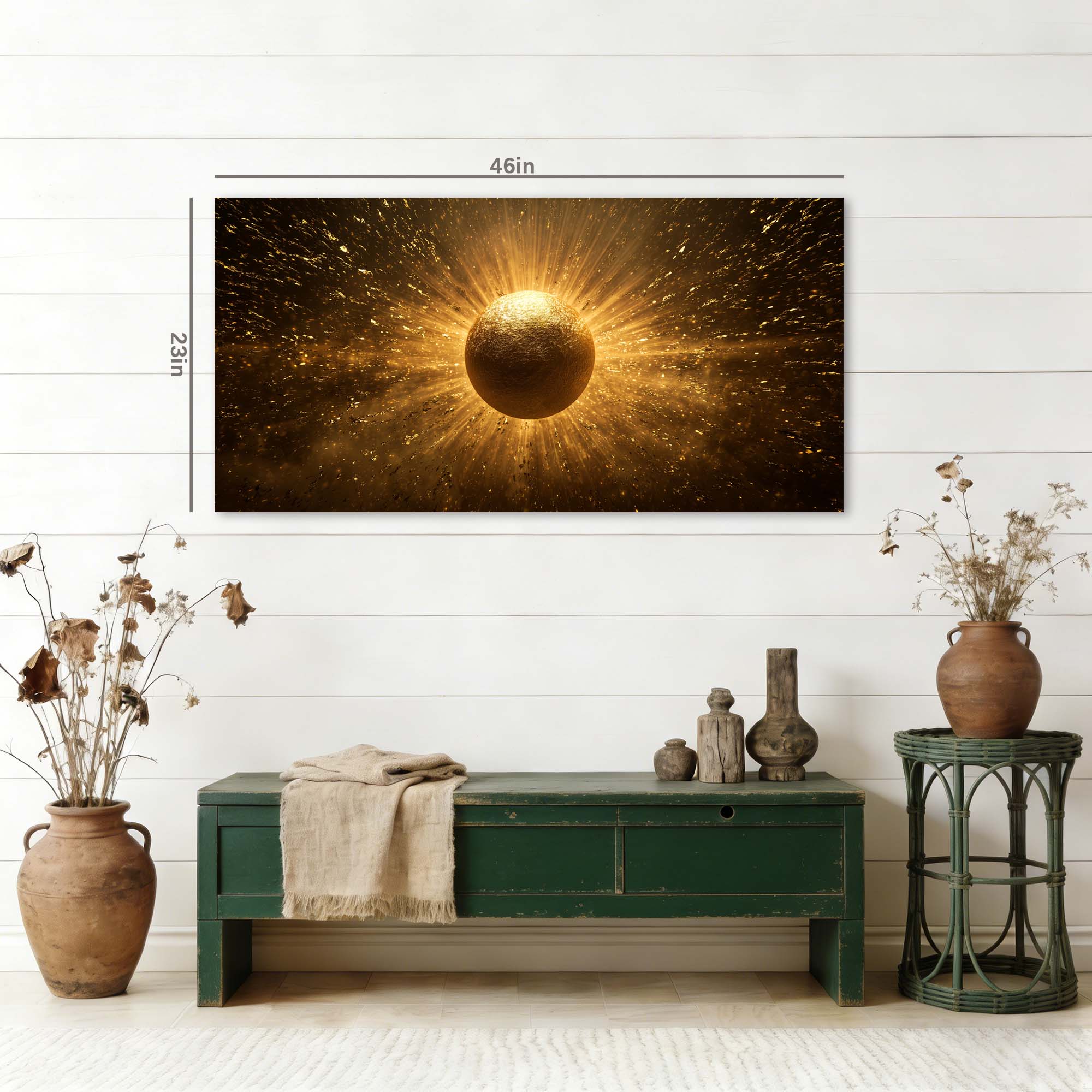 Brown Mysterious Abstract Wall Art for Living Room Canvas Painting Prints Artwork Family Bedroom Office Decor