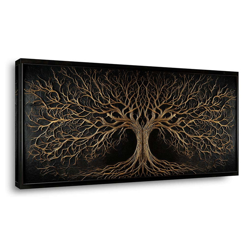 Black Mysterious Nature Wall Art Canvas Painting Prints Artwor Office Bedroom Living Room Decor