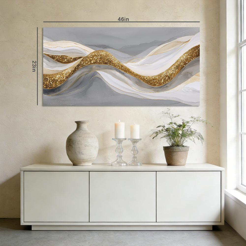 Gray Black and White Abstract Wall Art Art Deco Painting Prints Canvas Artwork Living Room Family Bedroom Office Decor