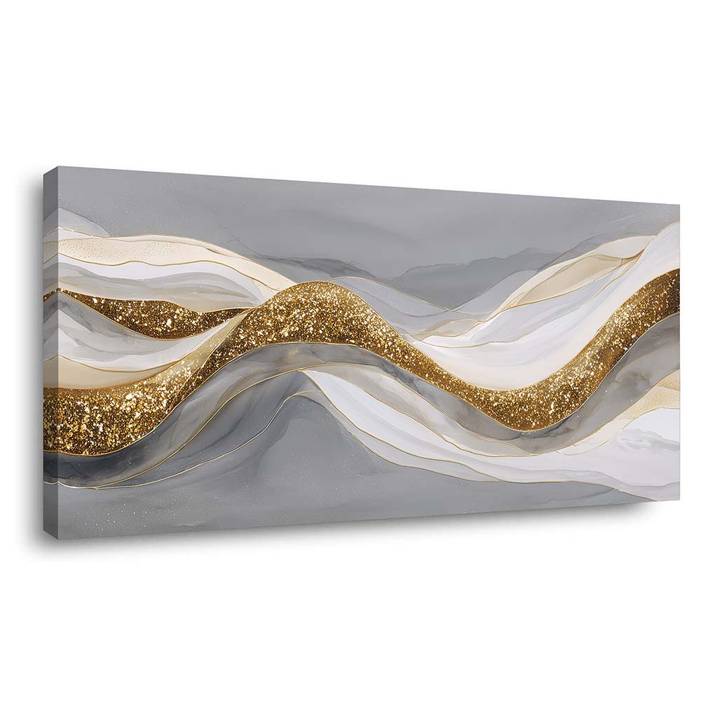 Gray Black and White Abstract Wall Art Art Deco Painting Prints Canvas Artwork Living Room Family Bedroom Office Decor