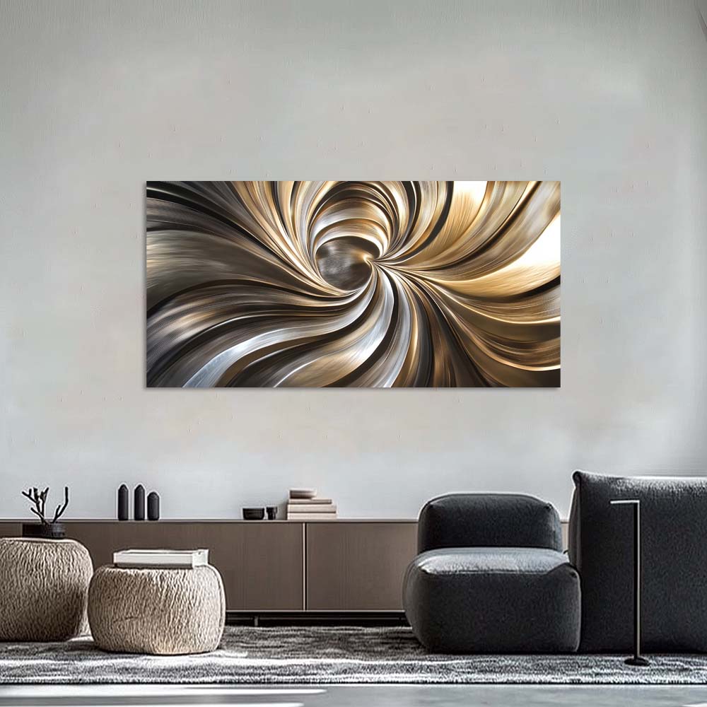 Black Black and White Abstract Wall Art Canvas Painting Prints Artwor Office Bedroom Living Room Decor