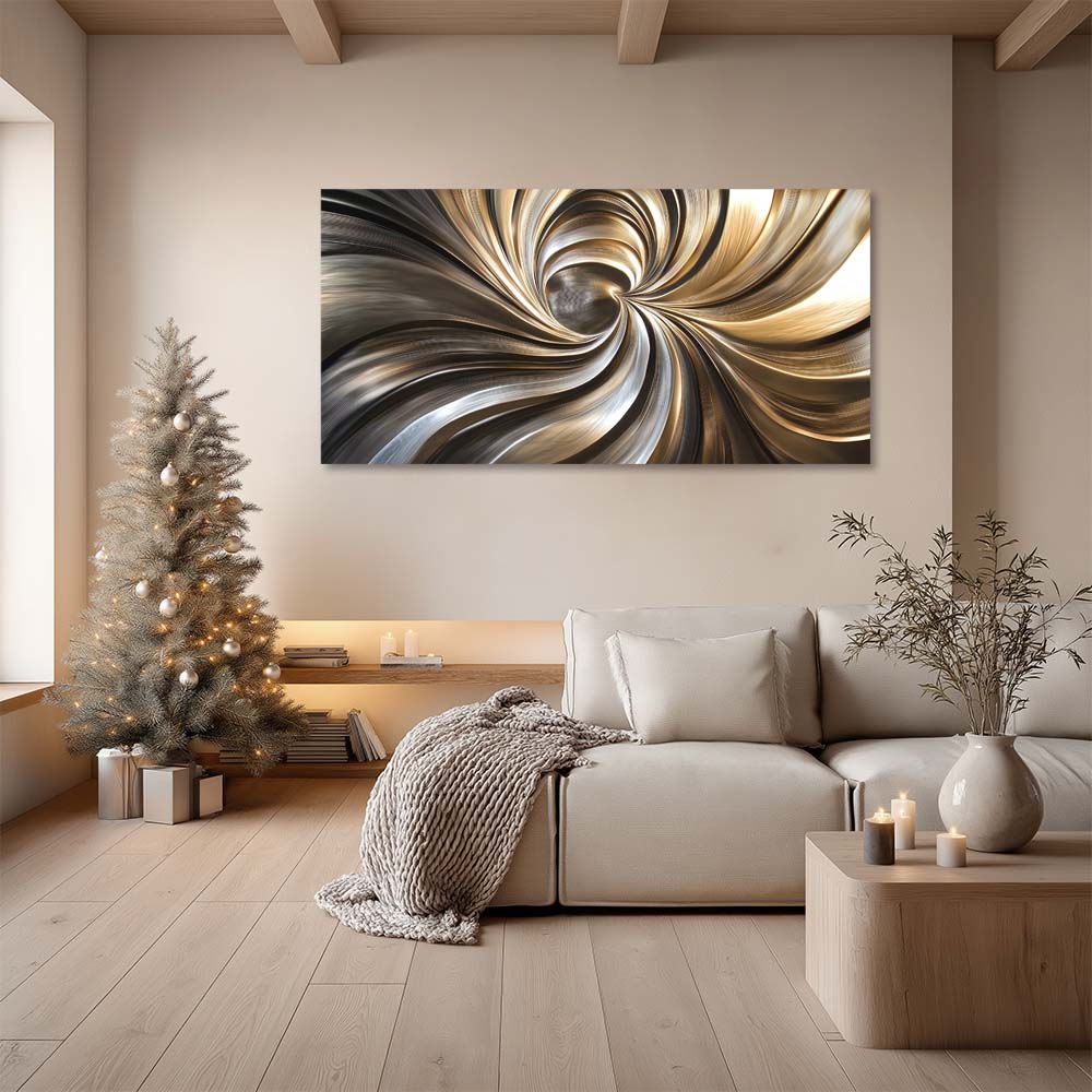 Black Black and White Abstract Wall Art Canvas Painting Prints Artwor Office Bedroom Living Room Decor