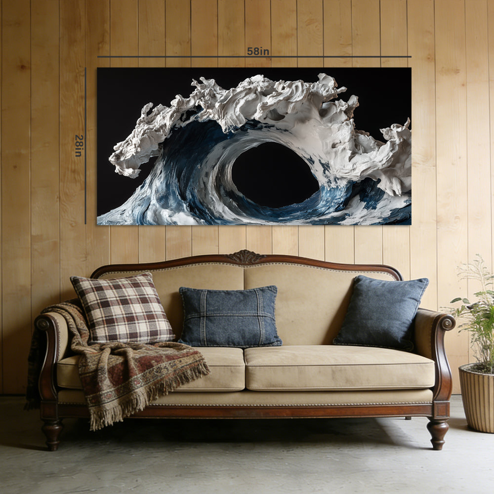 Black Black and White Abstract Wall Art Art Deco Painting Prints Canvas Artwork Living Room Family Bedroom Office Decor