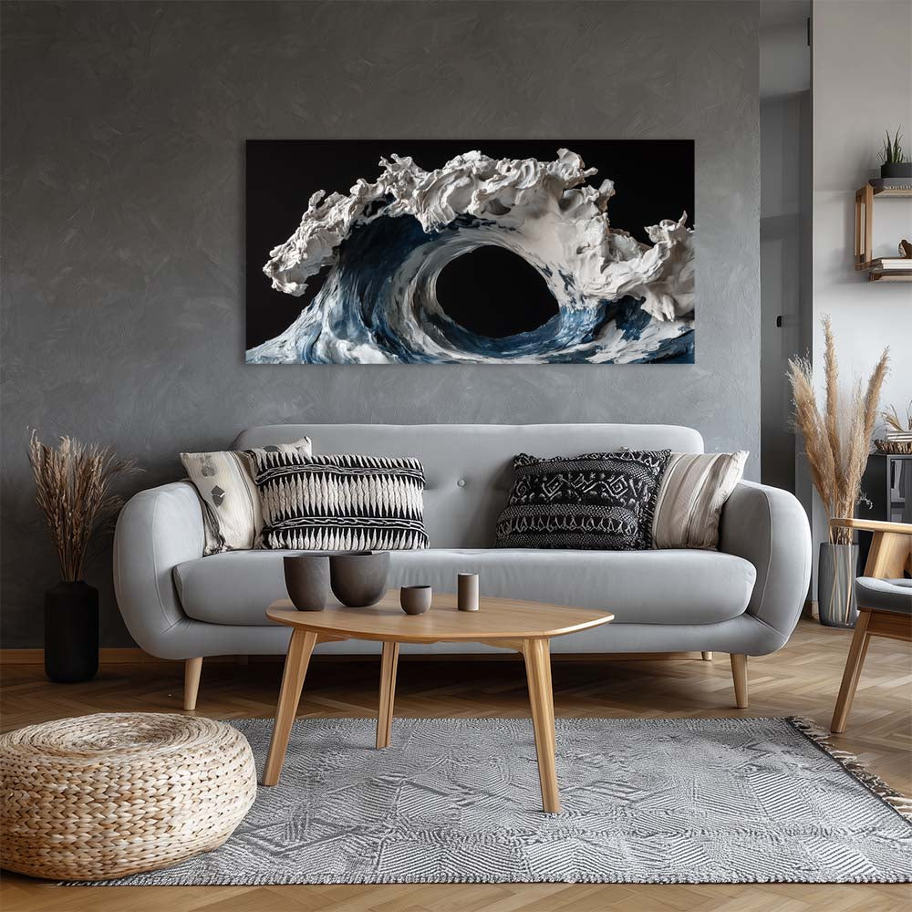 Black Black and White Abstract Wall Art Art Deco Painting Prints Canvas Artwork Living Room Family Bedroom Office Decor