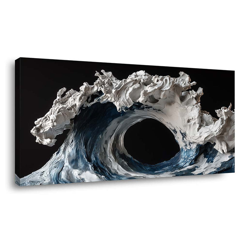 Black Black and White Abstract Wall Art Art Deco Painting Prints Canvas Artwork Living Room Family Bedroom Office Decor