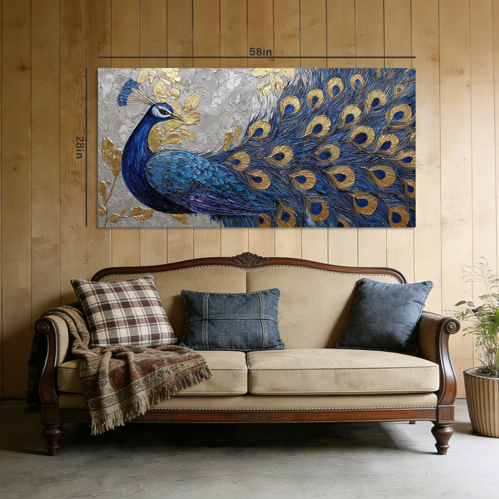Red Wildlife Nature Wall Art Art Deco Painting Prints Canvas Artwork Living Room Family Bedroom Office Decor