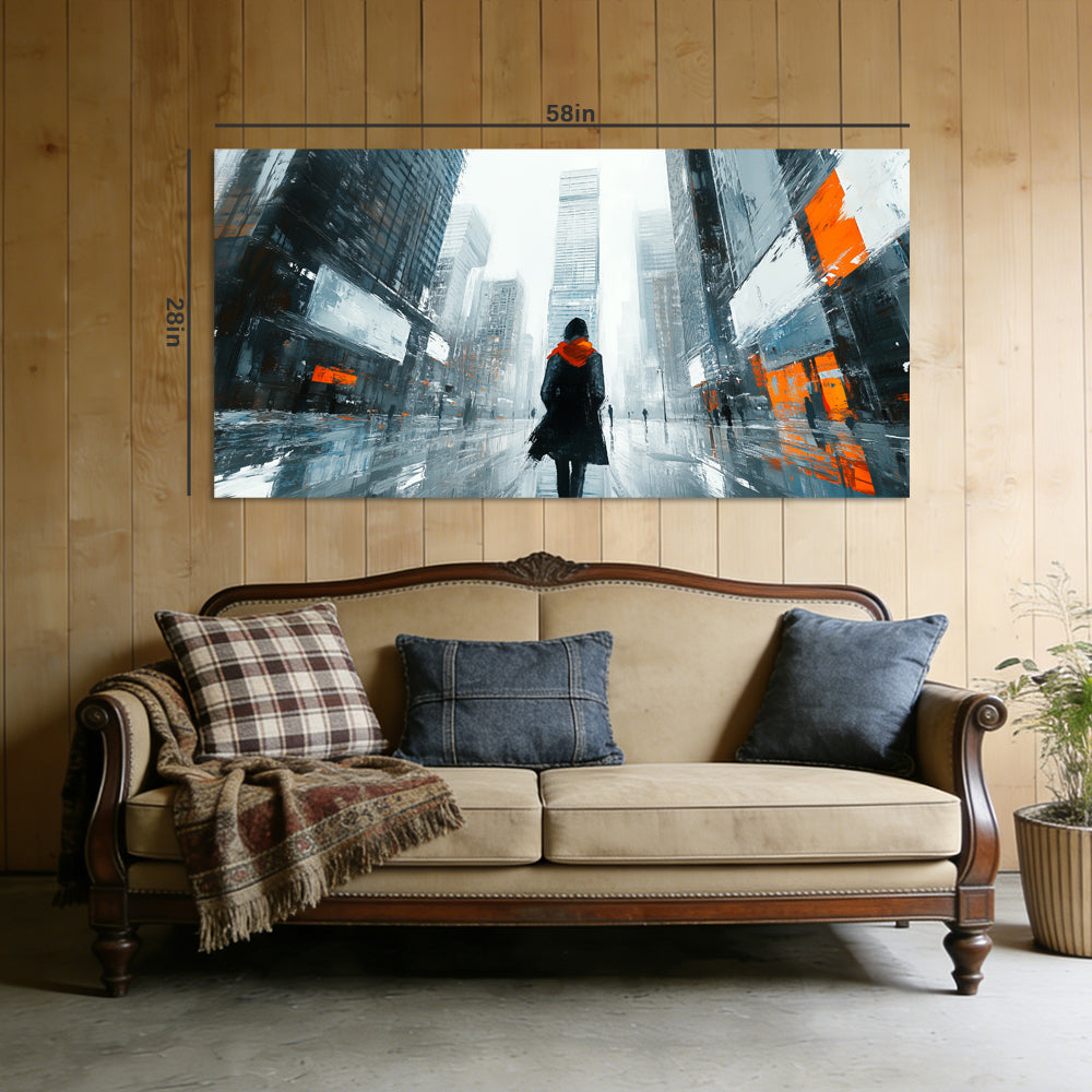 Khaki Abstract Wall Art for Living Room Canvas Painting Prints Art Deco Artwork Office Bedroom Decor
