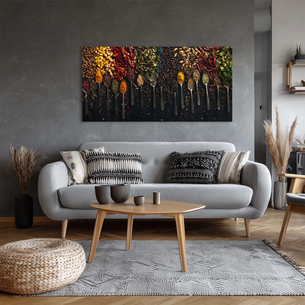 Brown Abstract Wall Art for Living Room Canvas Painting Prints Art Deco Artwork Office Bedroom Decor