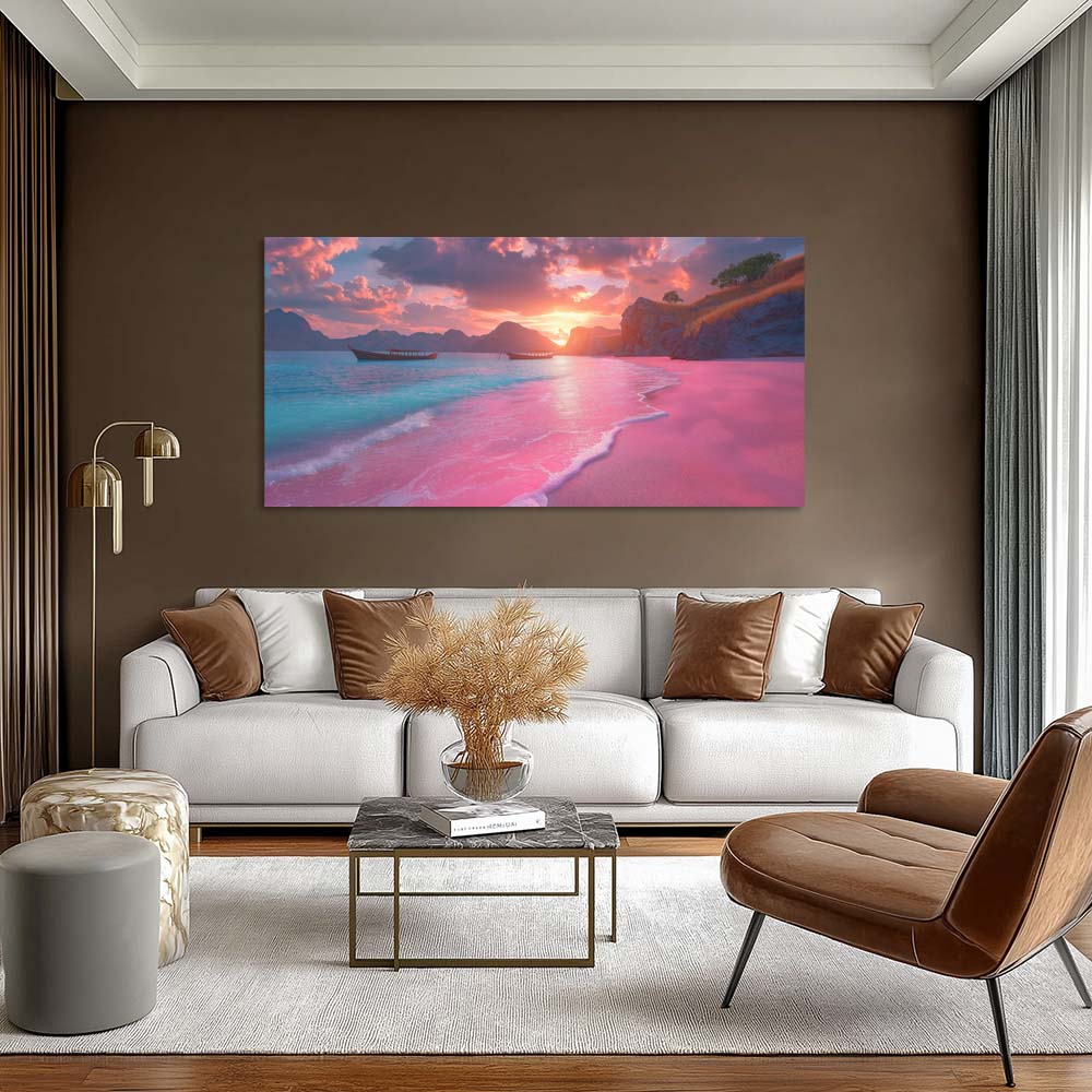 Purple Abstract Wall Art Paintings Print Canvas Painting Prints Modern Artwork Office Living Room Over the Couch Bedroom Decor