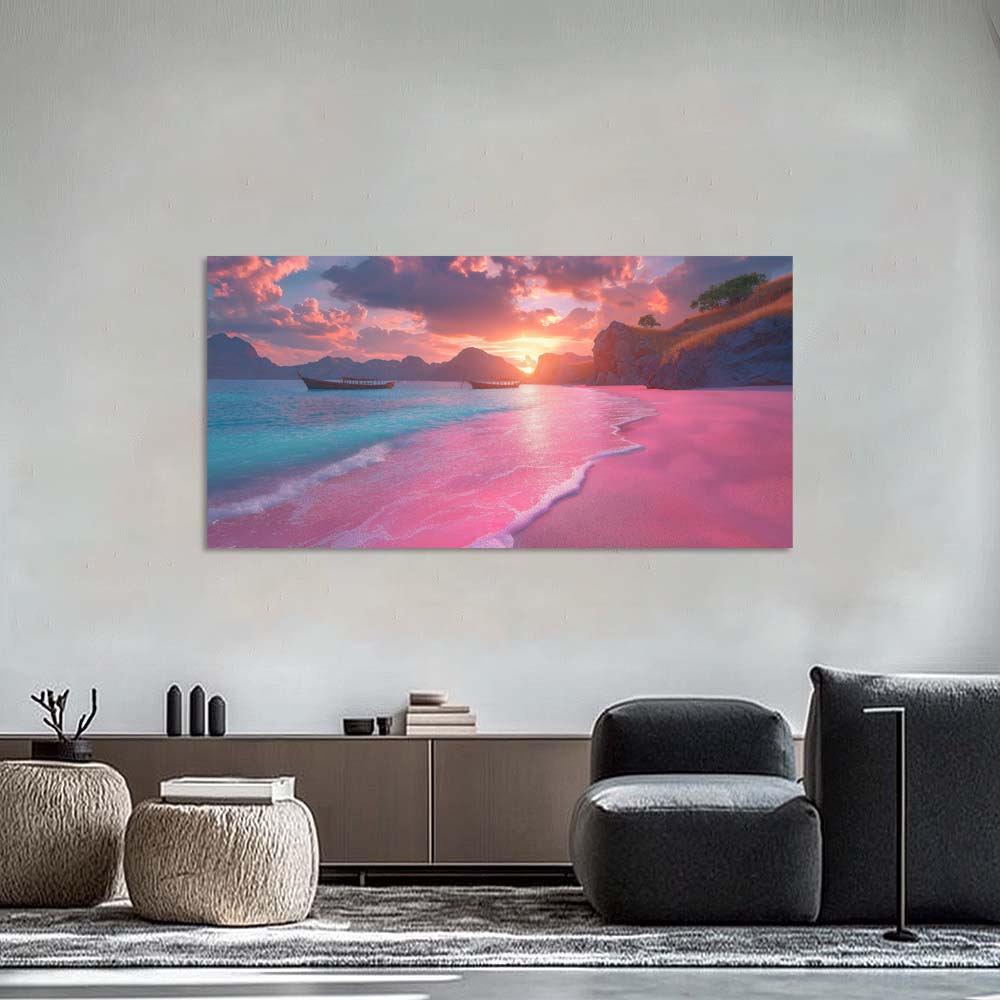 Purple Abstract Wall Art Paintings Print Canvas Painting Prints Modern Artwork Office Living Room Over the Couch Bedroom Decor