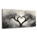 Gray Urban Nature Wall Art for Living Room Canvas Painting Prints Artwork Family Bedroom Office Decor