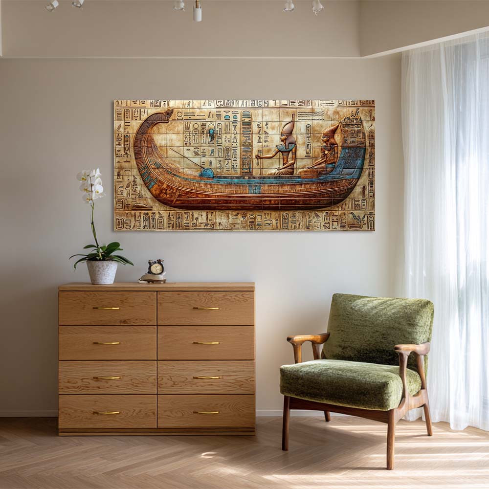 Blue Religious Wall Art Paintings Print Canvas Painting Prints Modern Artwork Office Living Room Over the Couch Bedroom Decor