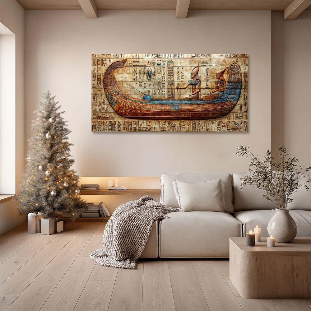 Blue Religious Wall Art Paintings Print Canvas Painting Prints Modern Artwork Office Living Room Over the Couch Bedroom Decor