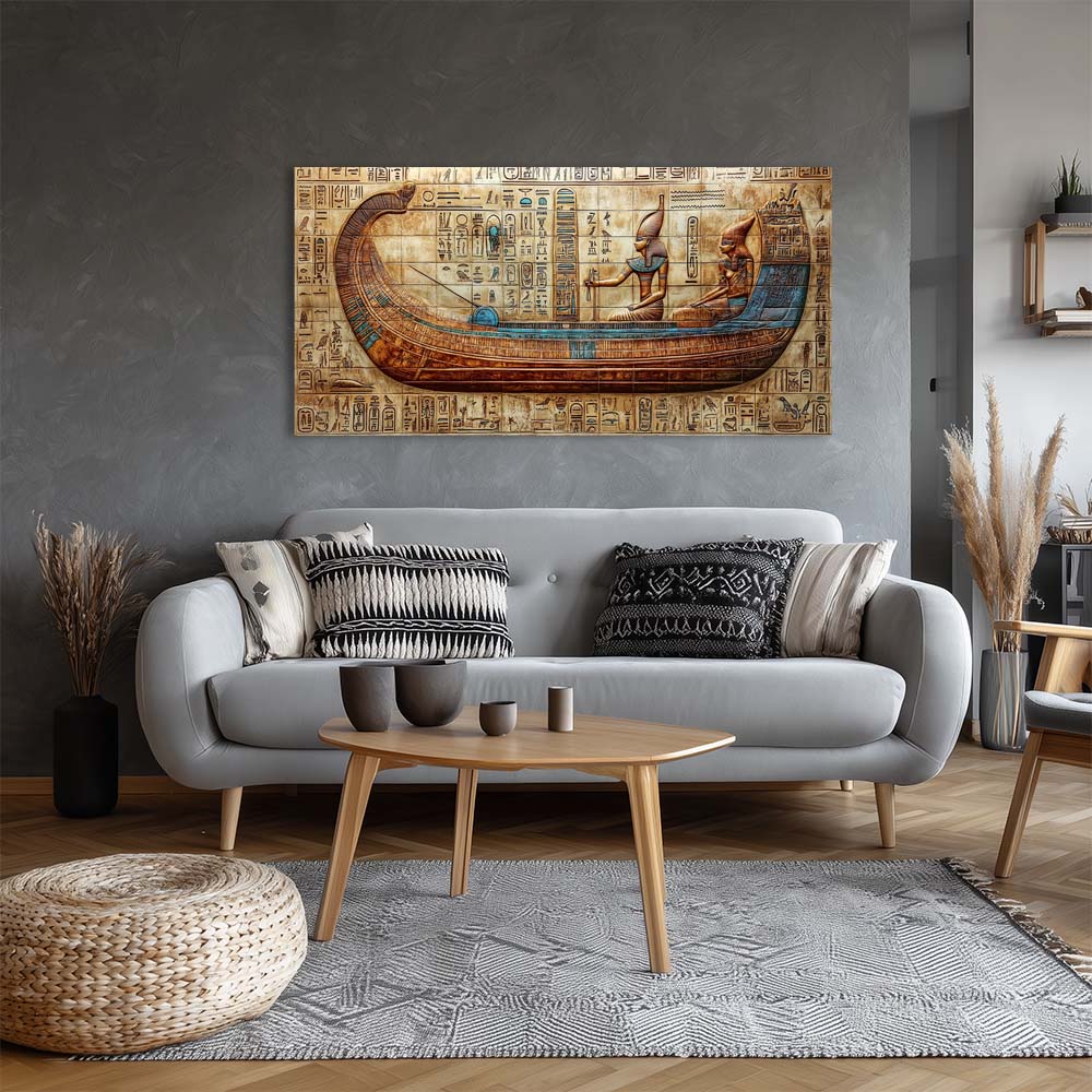Blue Religious Wall Art Paintings Print Canvas Painting Prints Modern Artwork Office Living Room Over the Couch Bedroom Decor
