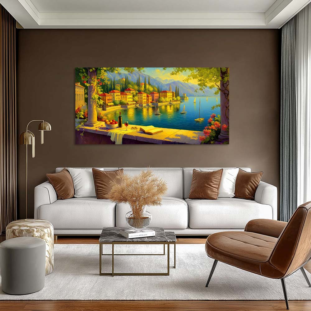 Blue Wildlife Nature Wall Art Modern Canvas Painting Prints Artwork Office Hallway Bedroom Living Room Decor