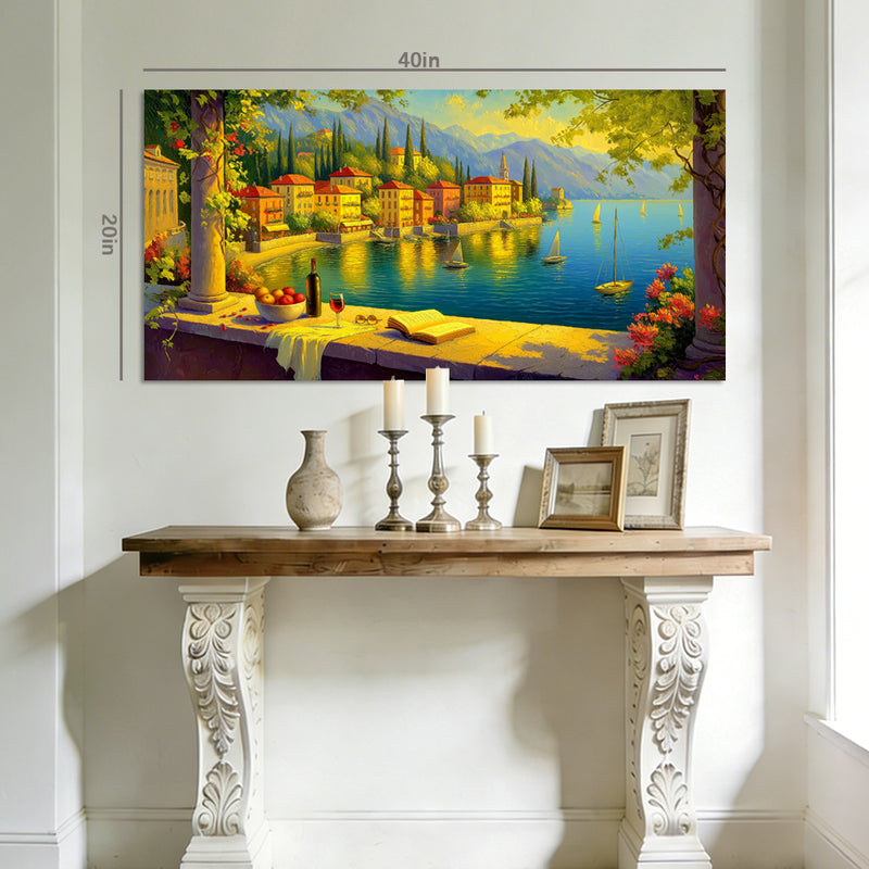 Blue Wildlife Nature Wall Art Modern Canvas Painting Prints Artwork Office Hallway Bedroom Living Room Decor