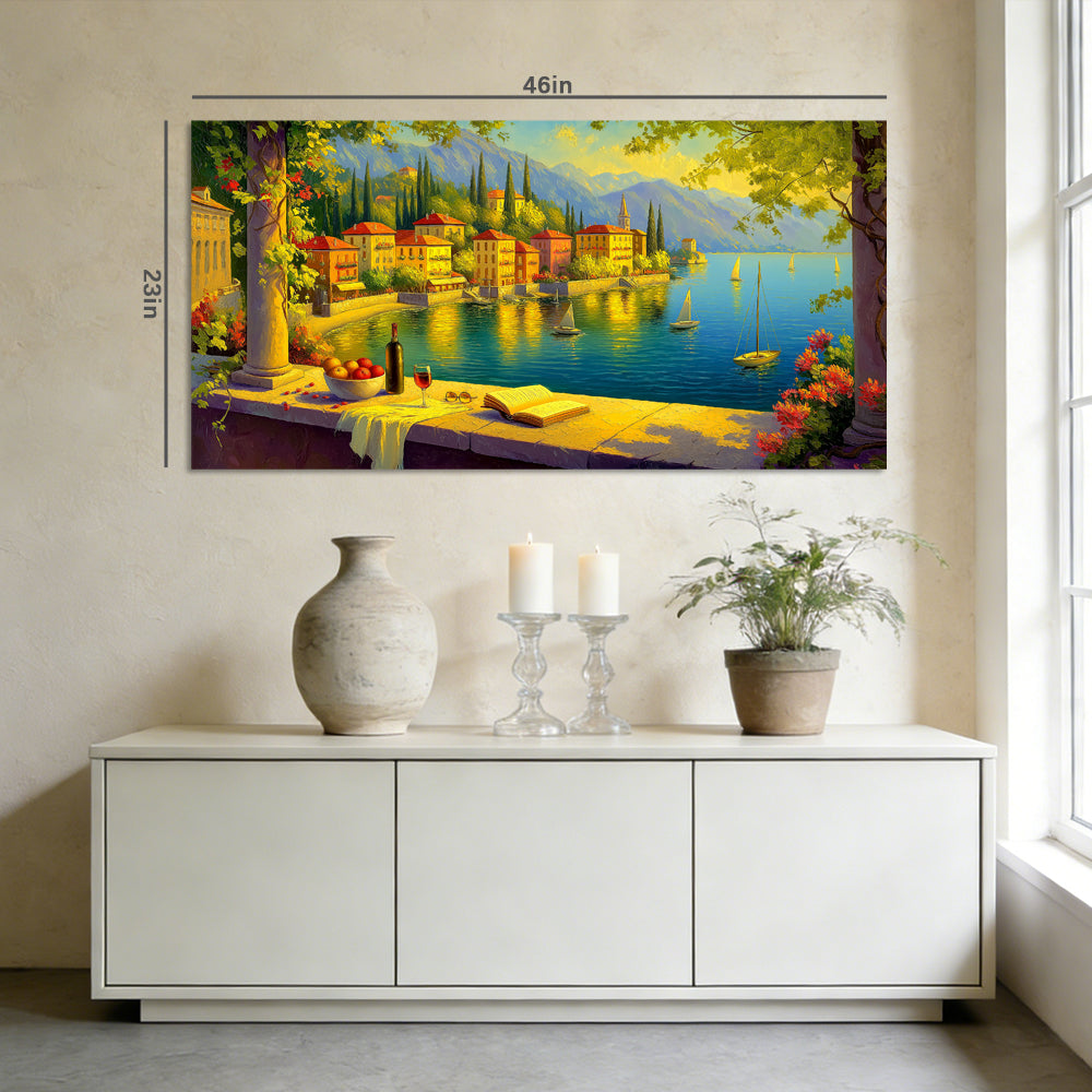 Blue Wildlife Nature Wall Art Modern Canvas Painting Prints Artwork Office Hallway Bedroom Living Room Decor