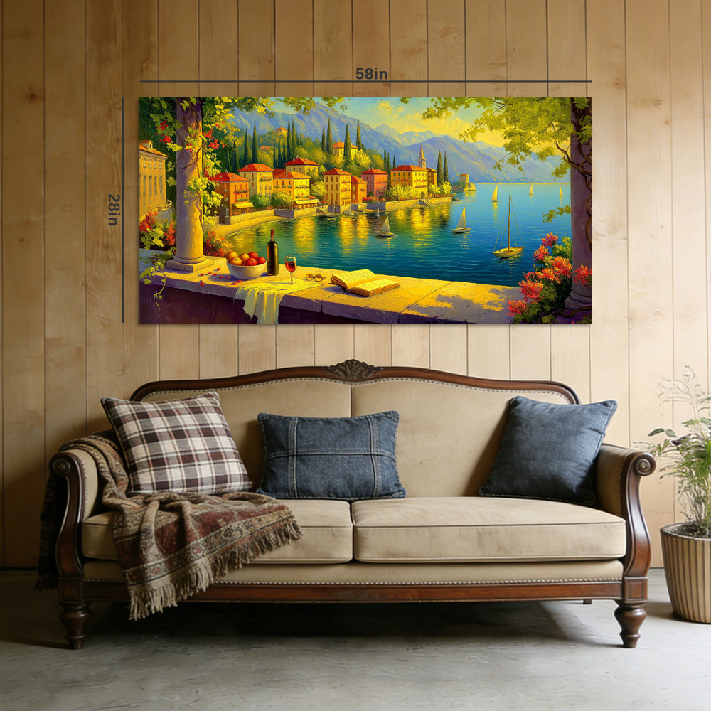 Blue Wildlife Nature Wall Art Modern Canvas Painting Prints Artwork Office Hallway Bedroom Living Room Decor