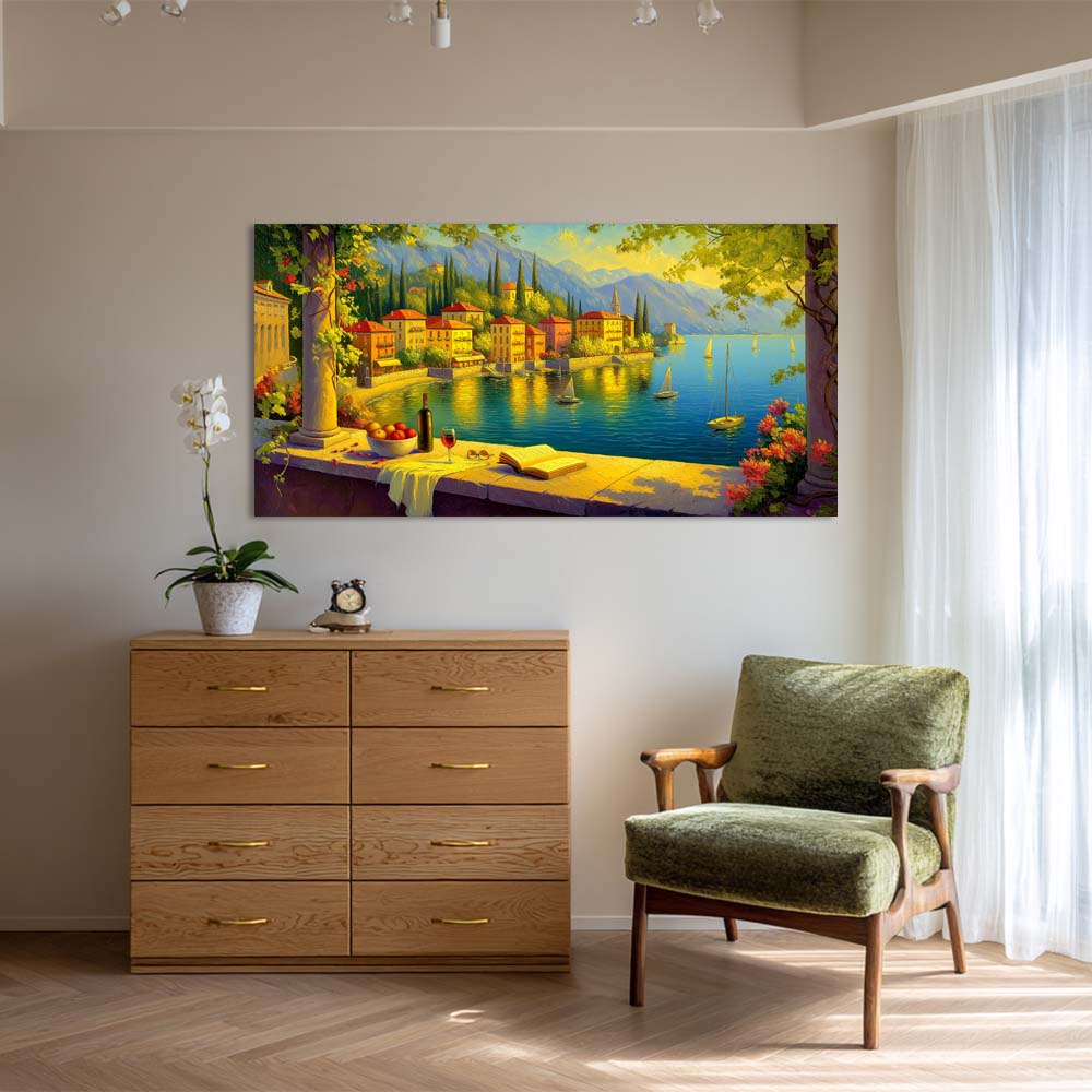 Blue Wildlife Nature Wall Art Modern Canvas Painting Prints Artwork Office Hallway Bedroom Living Room Decor
