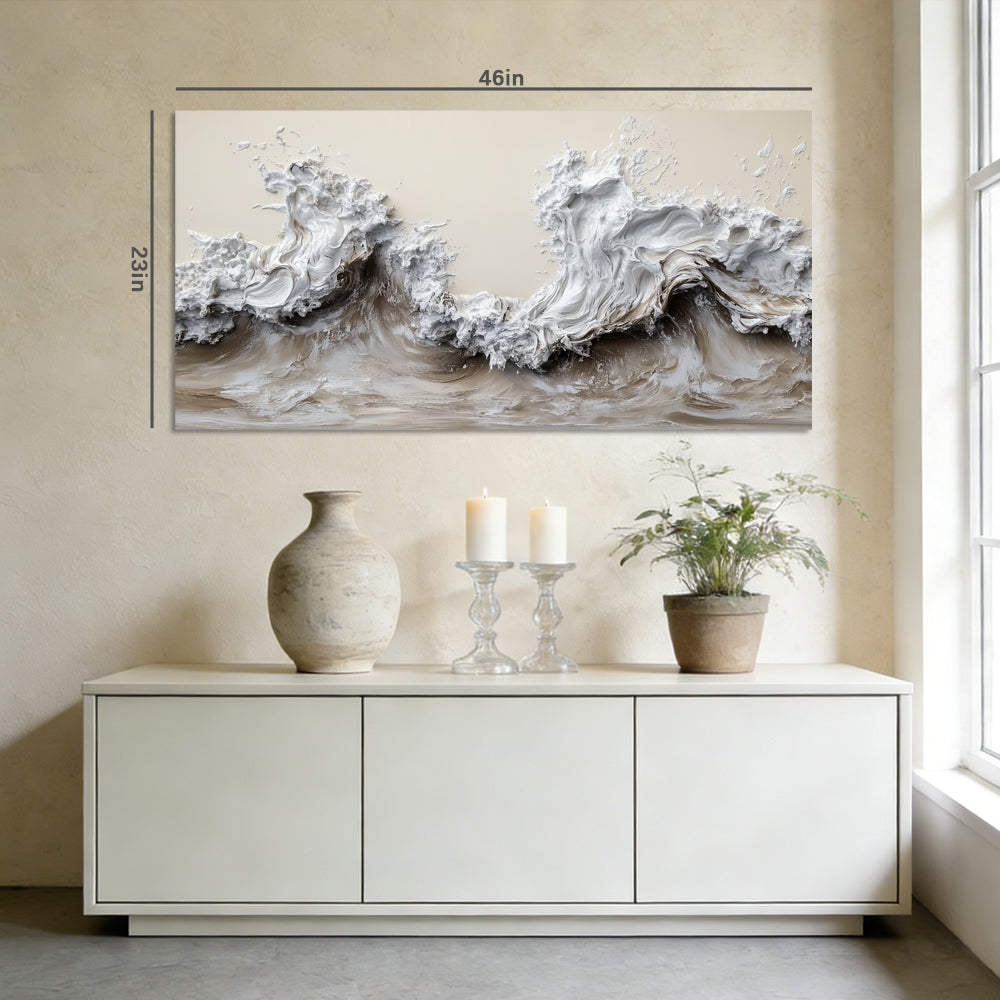Gray Black and White Abstract Wall Art Modern Canvas Painting Prints Artwork Office Hallway Bedroom Living Room Decor
