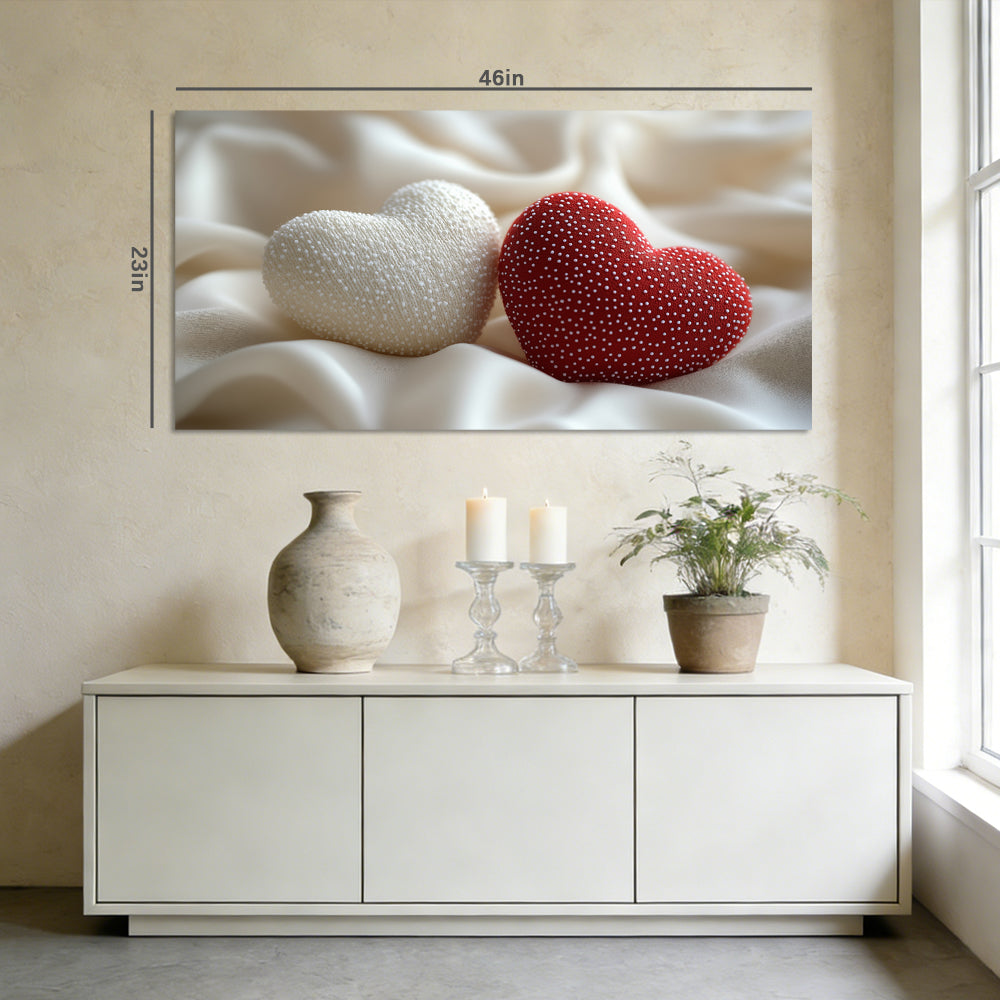 Red Wildlife Nature Wall Art for Living Room Canvas Painting Prints Artwork Family Bedroom Office Decor