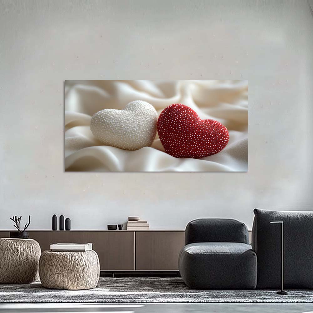 Red Wildlife Nature Wall Art for Living Room Canvas Painting Prints Artwork Family Bedroom Office Decor