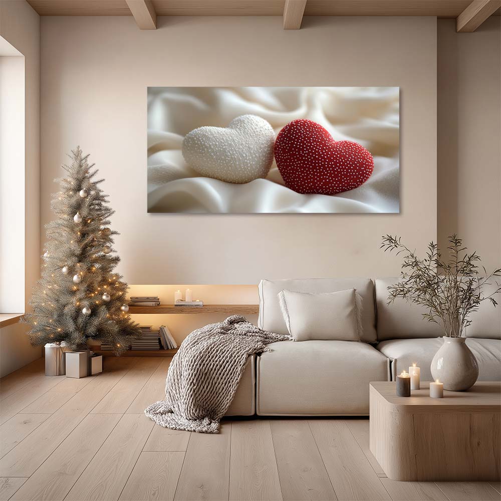 Red Wildlife Nature Wall Art for Living Room Canvas Painting Prints Artwork Family Bedroom Office Decor