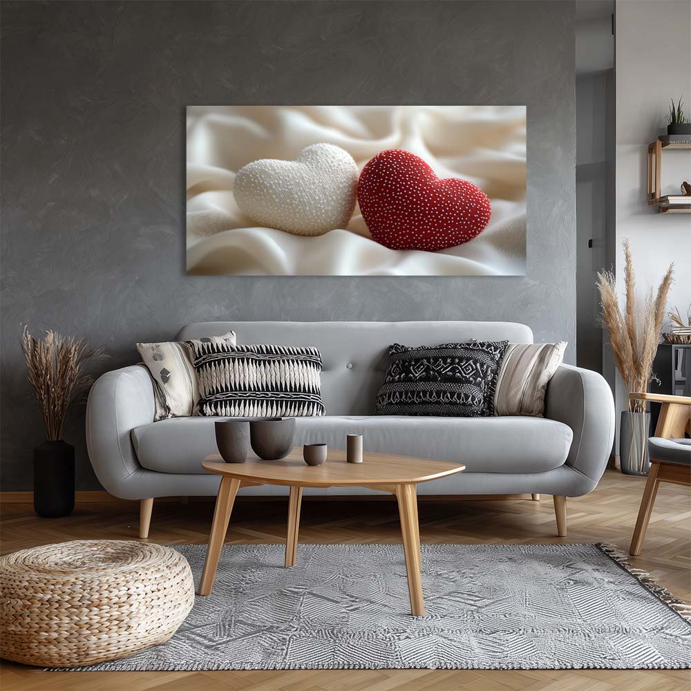 Red Wildlife Nature Wall Art for Living Room Canvas Painting Prints Artwork Family Bedroom Office Decor