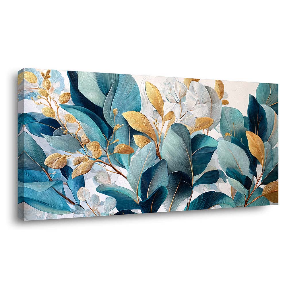 Sky Blue Nature Wall Art for Living Room Canvas Painting Prints Art Deco Artwork Office Bedroom Decor